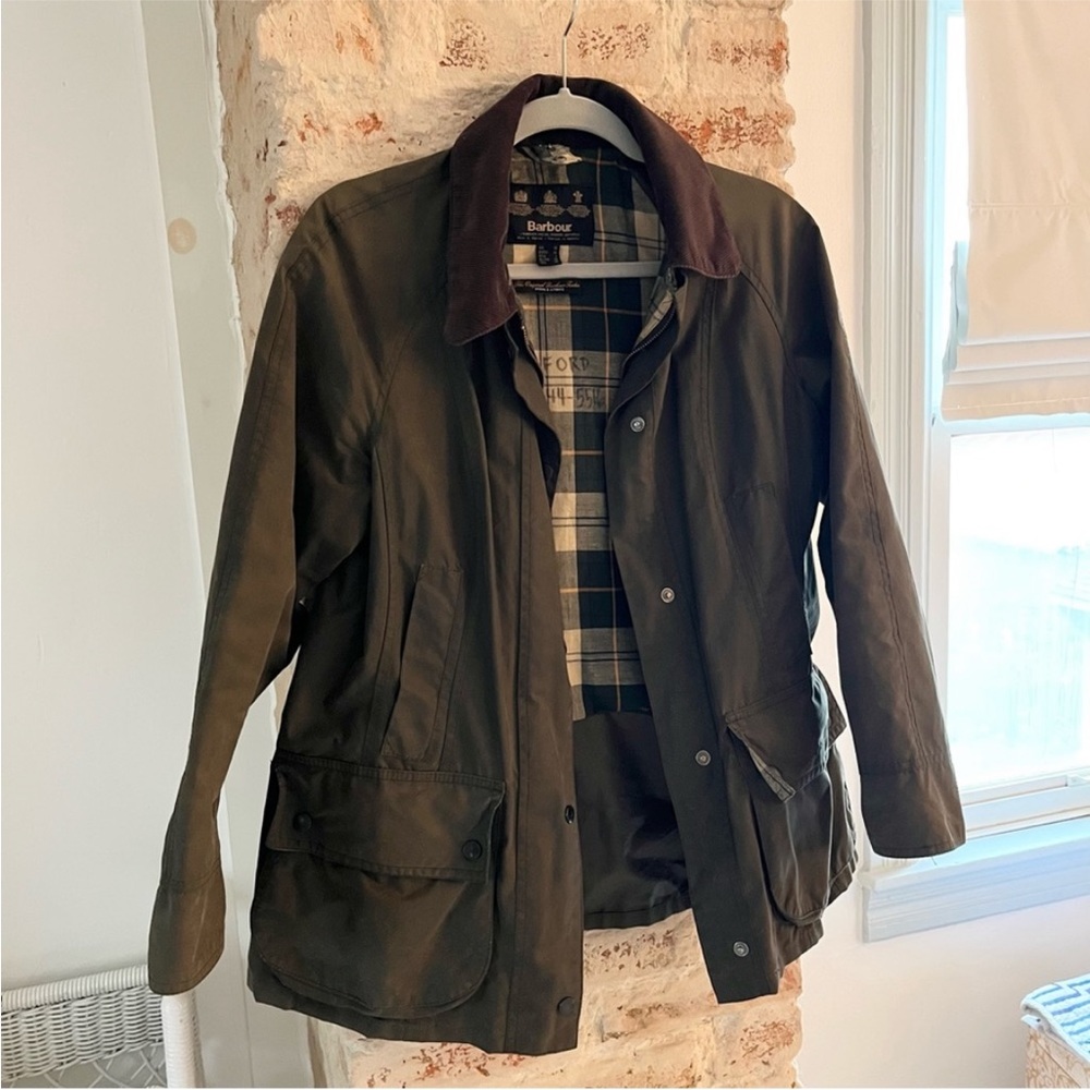 Barbour waxed cotton Jacket 6